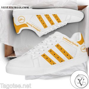 Lufthansa Technik Logo Print Stan Smith Shoes