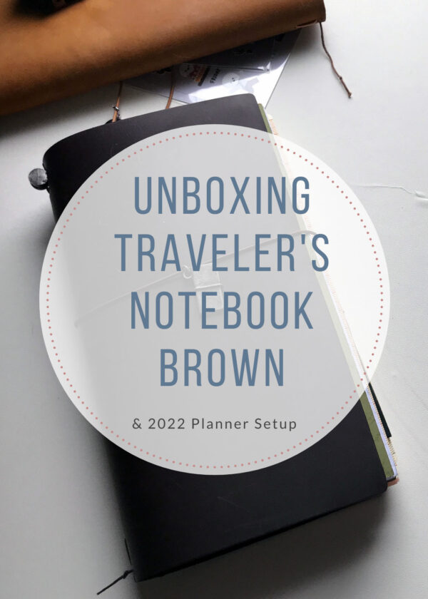 Unboxing my new Traveler’s Company Notebook Brown