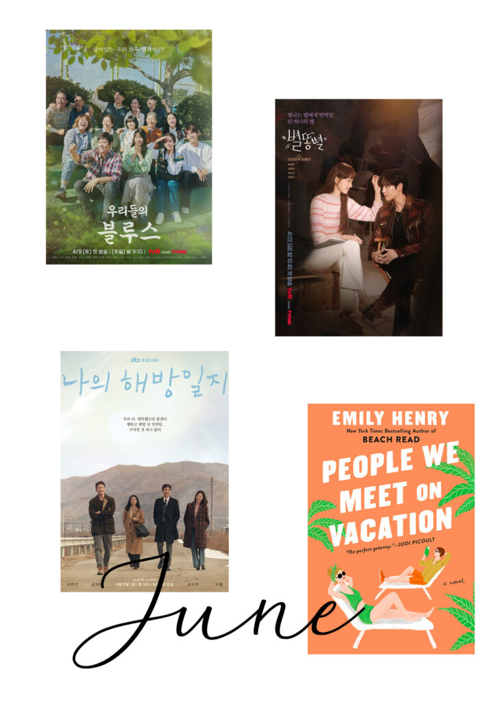 June K-dramas & Book